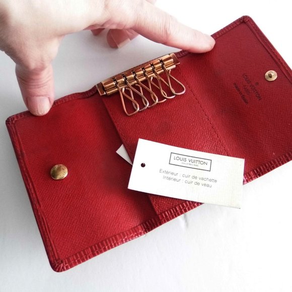 Louis Vuitton Epi 6-Ring Key Case Authentic - Picture 10 of 14